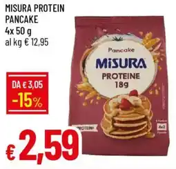 Galassia Misura protein pancake offerta