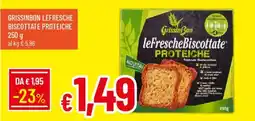 Galassia Grissinbon lefresche biscottate proteiche offerta