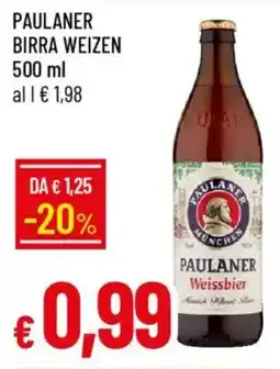 Galassia Paulaner birra weizen offerta