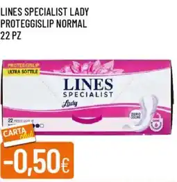 Galassia Lines specialist lady proteggislip normal 22 pz offerta