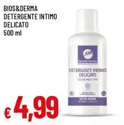 Galassia Bios&derma detergente intimo delicato offerta