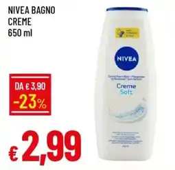 Galassia Nivea bagno creme offerta