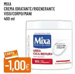 Galassia Mixa crema idratante/rigenerante viso/corpo/mani offerta