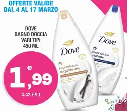 Splendidi e Splendenti Dove bagno doccia offerta