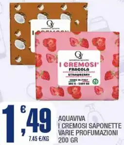 Splendidi e Splendenti Aquaviva i cremosi saponette offerta