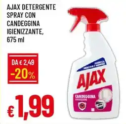 Galassia Ajax detergente spray con candeggina igienizzante offerta