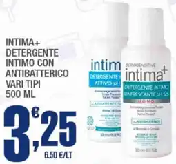 Splendidi e Splendenti Intima+ detergente intimo con antibatterico offerta
