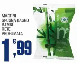 Splendidi e Splendenti Martini spugna bagno bambù rete profumata offerta