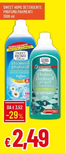 Galassia Sweet home detergente profuma pavimenti offerta