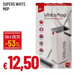 Galassia Super5 white mop offerta