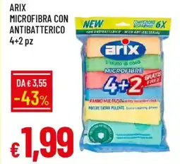 Galassia Arix microfibra con antibatterico offerta