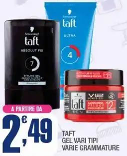 Splendidi e Splendenti Taft gel offerta