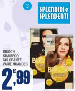 Splendidi e Splendenti Dikson shampoo colorante offerta