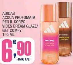 Splendidi e Splendenti Adidas acqua profumata per il corpo vibes dream glaze/ get comfy offerta