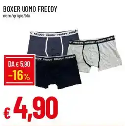 Galassia Boxer uomo freddy offerta