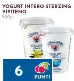 Pan Yogurt intero sterzing vipiteno offerta