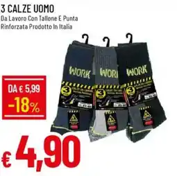 Galassia 3 calze uomo offerta