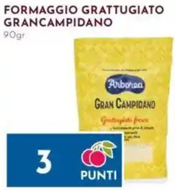 Pan Formaggio grattugiato grancampidano offerta