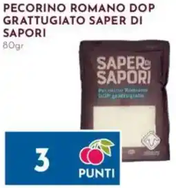 Pan Pecorino romano dop grattugiato SAPER DI SAPORI offerta