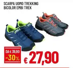Galassia Scarpa uomo trekking bicolor embi trek offerta