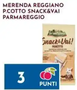 Pan Merenda reggiano p.cotto snack&vai parmareggio offerta