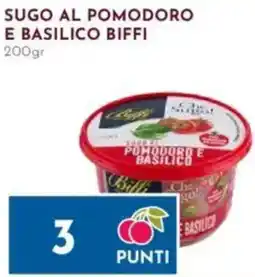 Pan Sugo al pomodoro e basilico BIFFI offerta