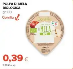 Tigre Consilia polpa di mela biologica offerta