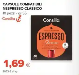 Tigre Consilia capsule compatibili nespresso classico offerta