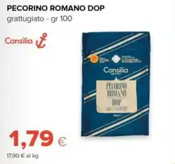 Tigre Consilia pecorino romano dop grattugiato offerta