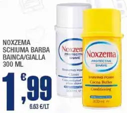Splendidi e Splendenti Noxzema schiuma barba bainca/gialla offerta