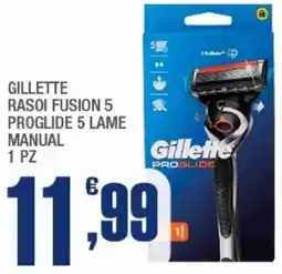 Splendidi e Splendenti Gillette rasoi fusion 5 proglide 5 lame manual offerta