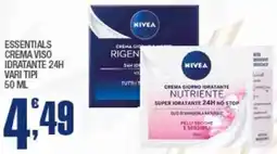 Splendidi e Splendenti Nivea essentials crema viso idratante 24h offerta