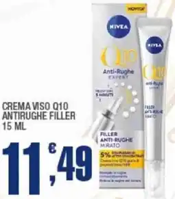 Splendidi e Splendenti Nivea crema viso q10 antirughe filler offerta