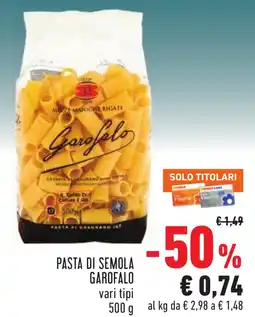 Conad Pasta di semola GAROFALO offerta