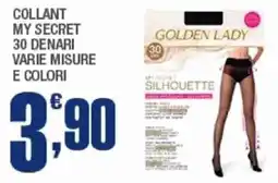 Splendidi e Splendenti Collant my secret 30 denari offerta