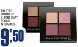 Splendidi e Splendenti Palette ombretti x-pert soft touch n. 002/003 offerta