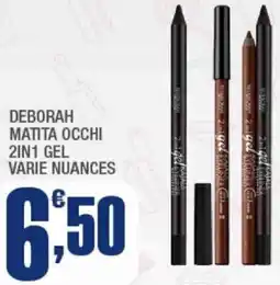 Splendidi e Splendenti Deborah matita occhi 2in1 gel offerta