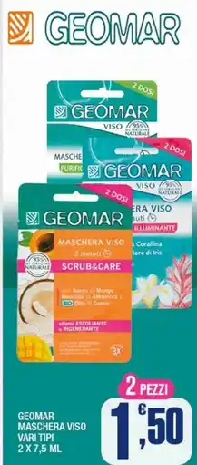 Splendidi e Splendenti Geomar maschera viso offerta