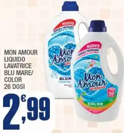 Splendidi e Splendenti Mon amour liquido lavatrice blu mare/ color offerta