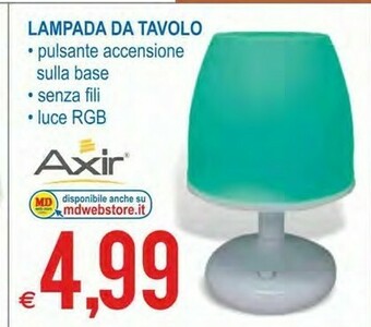 Lampada da tavolo