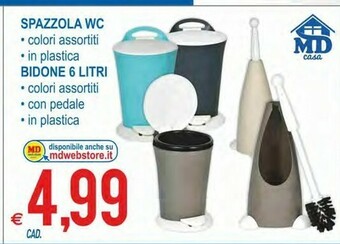 MD Discount Spazzola wc offerta