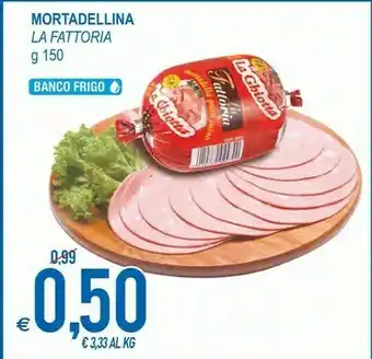 MD Discount Mortadella la ghiotta puro suino 150 g(ml) offerta