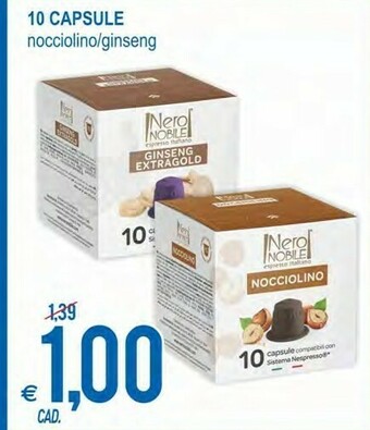 MD Discount Nero nobile - nocciolino 192 g(ml) offerta