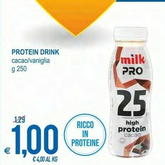 MD Discount Milk protein drink offerta