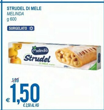 MD Discount Strudel di mele surgelato 600 g(ml) offerta