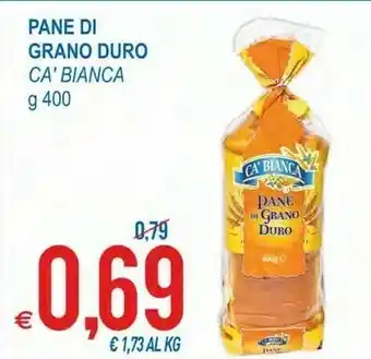 MD Discount Pane di grano duro in cassetta 400 g(ml) offerta