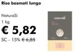 NaturaSì Riso basmati lungo NaturaSi offerta