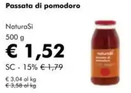 NaturaSì Passata di pomodoro NaturaSi offerta