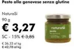NaturaSì Pesto alla genovese senza glutine NaturaSi offerta