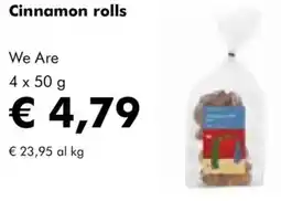 NaturaSì Cinnamon rolls We Are offerta